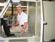 Author Herb Tobben manages the sample processing lab at Clemco Industries Corp. 