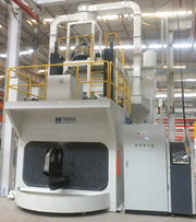 CNC gear peening machine