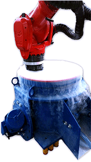 Figure 2: Cooling media by adding dry ice