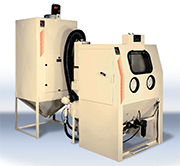 Fig 2: Empire ProFinish Manual Blast Cabinets have been the modular base for automated products