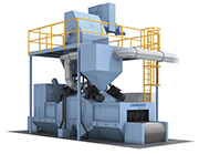 A new, lighter Wheelabrator mesh-belt shot blast machine was launched in April