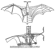 The Éole patent drawing