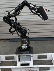 Figure 2: The Autonomous Blasting Robot