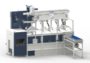 The “Smart Abrasive” system significantly lowers the energy consumption in the troughed belt continuous flow shot blast machines THM 700 and THM 900
