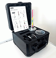 Ervin Spot Check Kit for verifying that the blasting abrasive mix aligns with operating standards