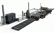 With a length of 75 meters and a production volume of 122,000 metric tons per year, the blast and prime line KON 47/3-HD is a powerhouse