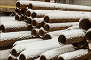 Workpieces can get damp in winter