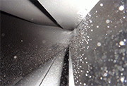 Dust abrasive