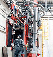 Shot blasting machine