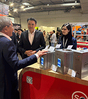 Abrasive Engineering booth at the Singapore pavilion