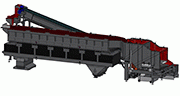 The new linear continuous flow vibrator 
R 650/6600 DA requires 40% less energy, 
costs less to manufacture and requires less maintenance