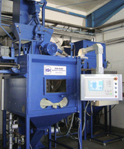 The new multifunctional shot peening machine at TU Clausthal