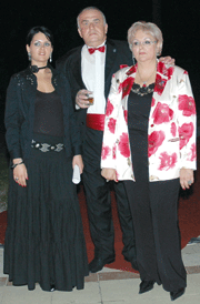 Corneliu Circu with his wife and daughter 