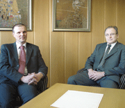 Perttu Junnila, Managing Director (left) and Hannu Hernesniemi, Sales Director (right)