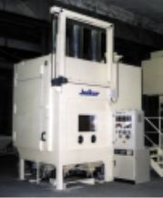 Compact design of CNC blasting machine