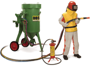 Typical Contracor pressure pot blasting package