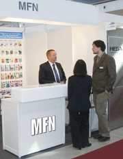 MFN booth at the parts2clean in Stuttgart, Germany