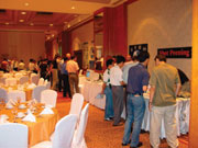 view at different booths